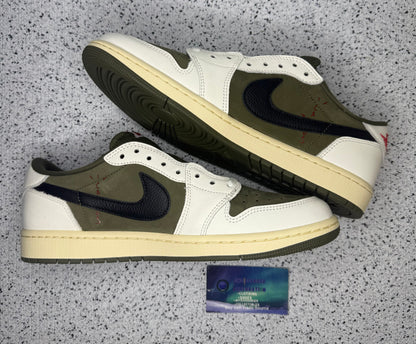 Jordan 1 Low Travis Scott Medium Olive
