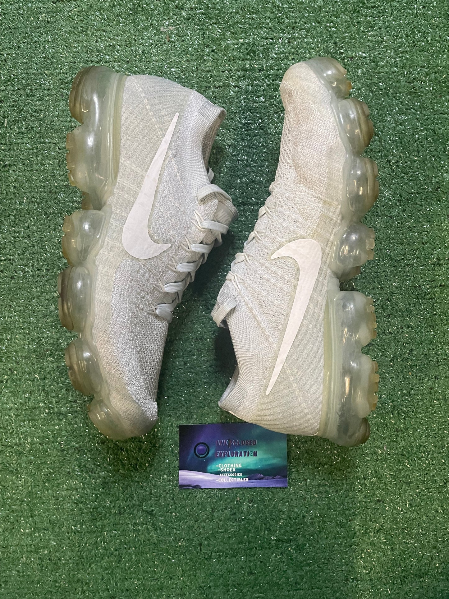 Nike vapormax pure platinum size 9men/10.5women