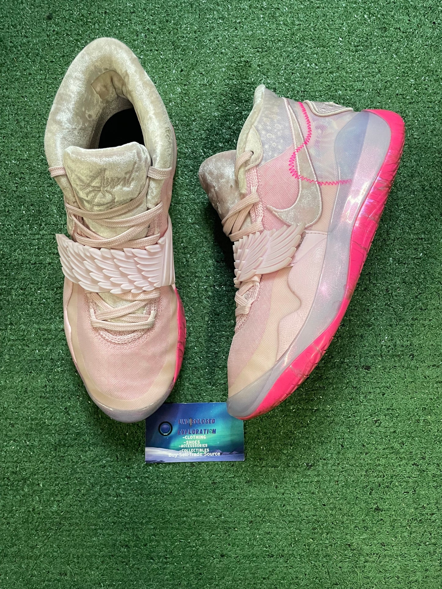 Nike Kd 12 aunt pearl size 8men/9.5women