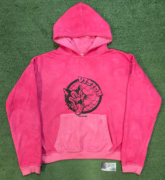 Vivid Vision pink hoodie