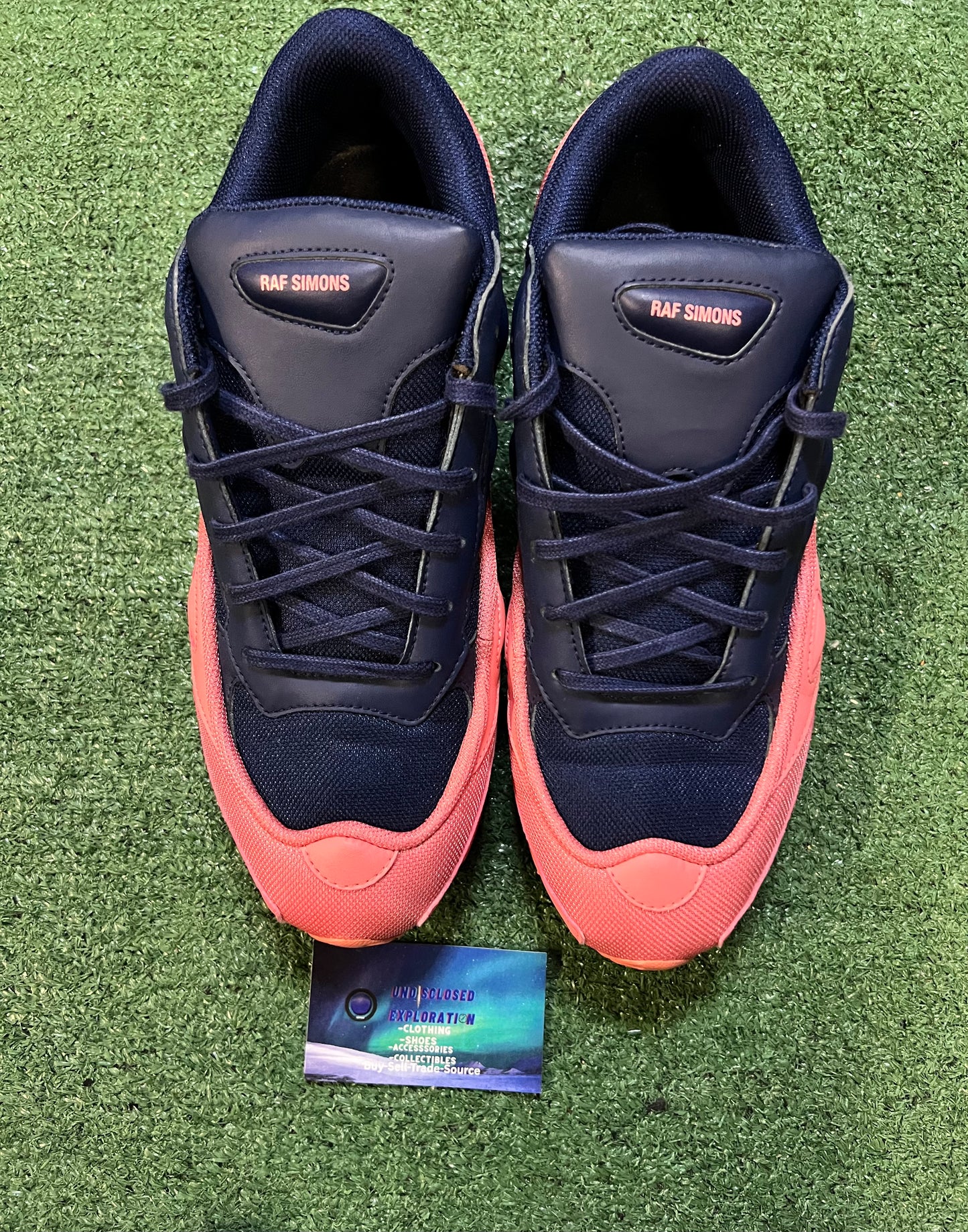 Raf Simons adidas ozweego tactile rose navy size 11men/12.5women