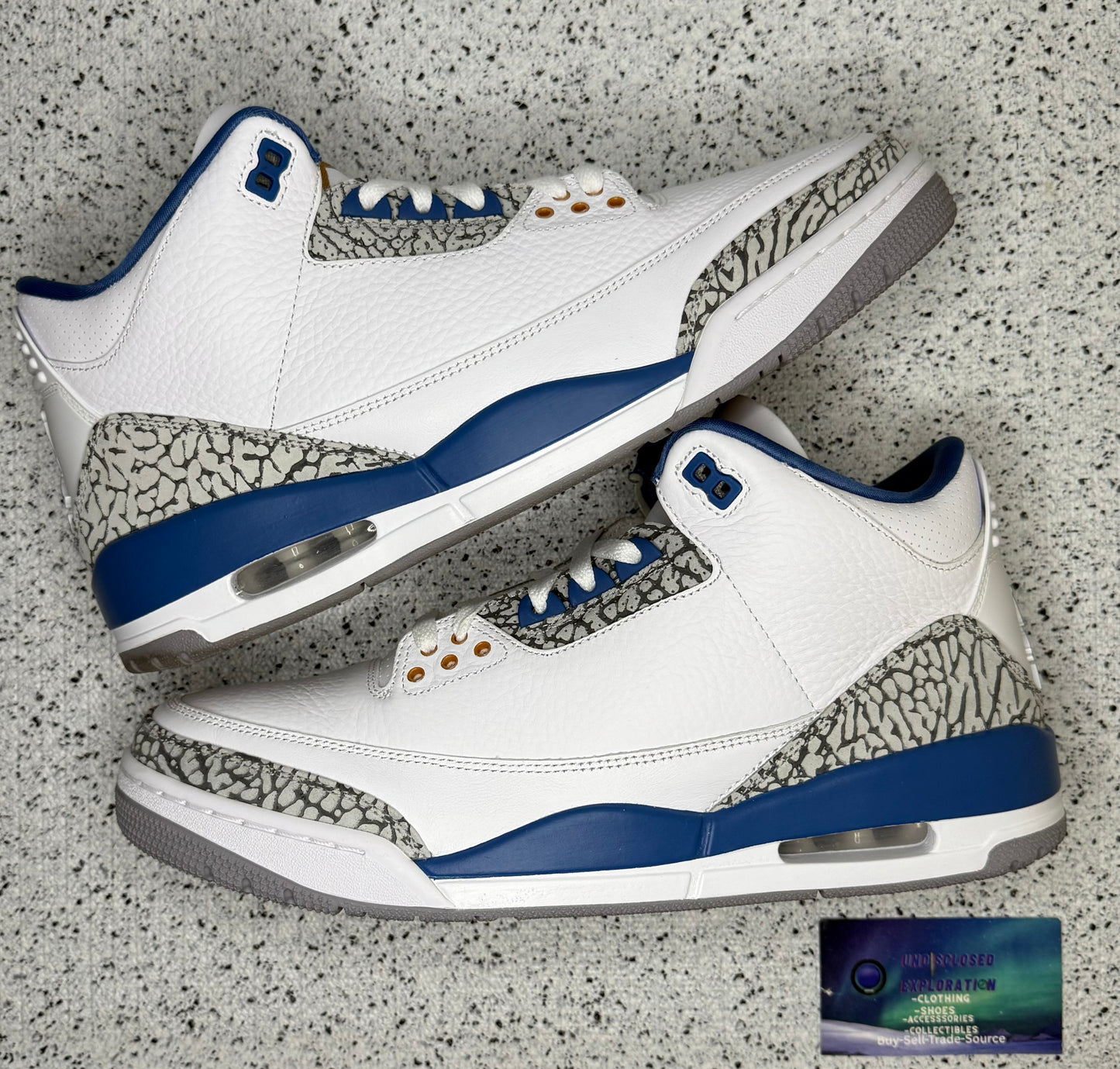 Jordan 3 Wizards 12 Men/13.5 Women “Preowned”