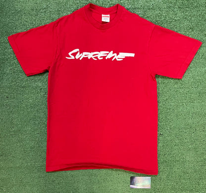 Supreme red futura tee
