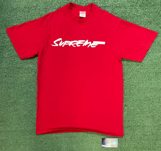 Supreme red futura tee