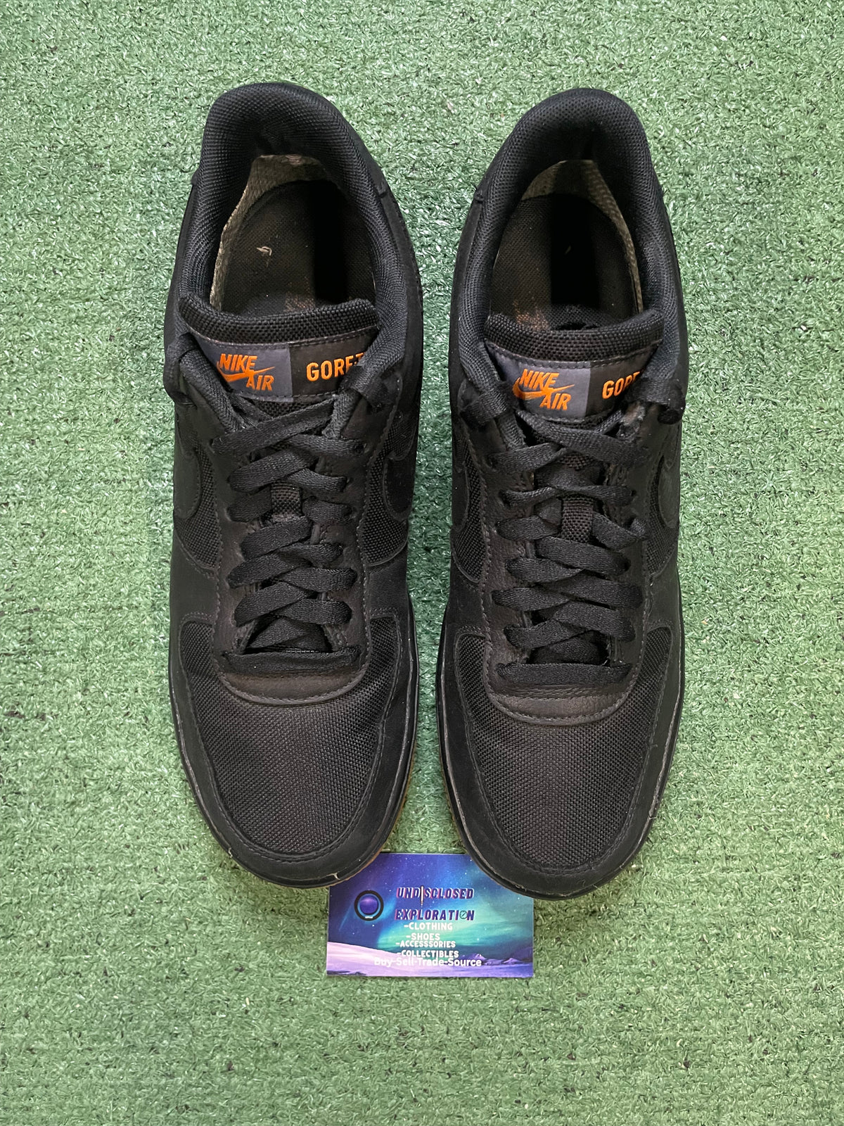 Nike Air Force 1 low gortex black size 10men/11.5women