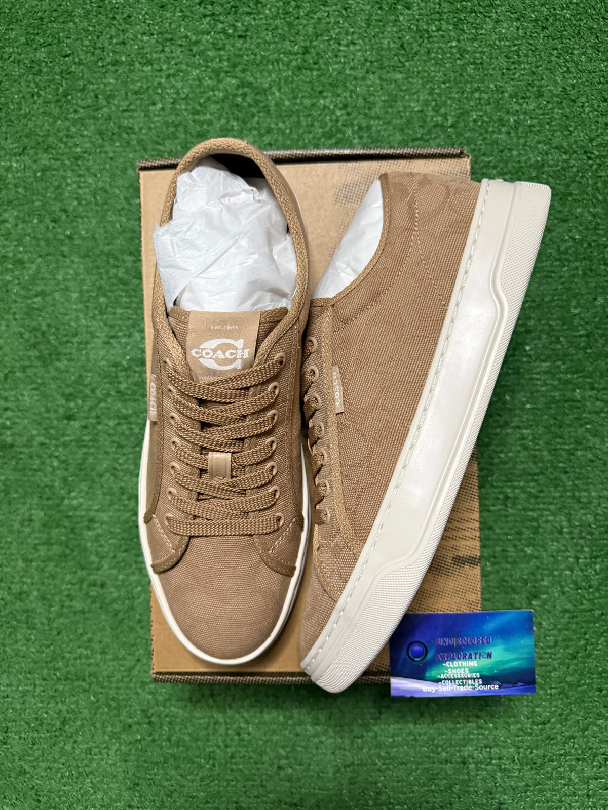 Coach Signature Canvas Sneakers