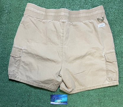 Eddie Bauer beige cargo shorts