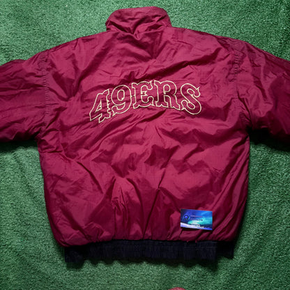 Vintage San Francisco 49ers Reversible Jacket