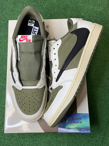 Jordan 1 low Travis scott medium olive