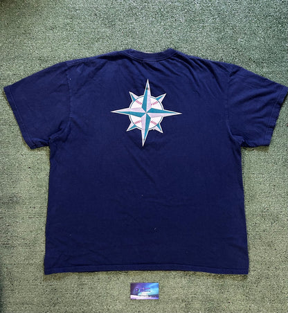 Vintage 1990s Seattle Mariners center swoosh Nike tee