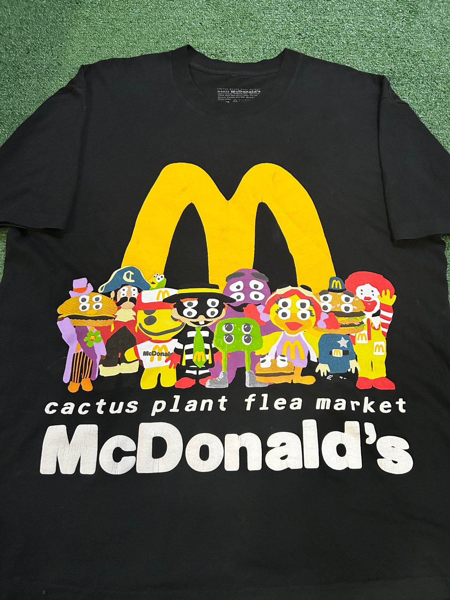CPFM X MCdonalds black tee