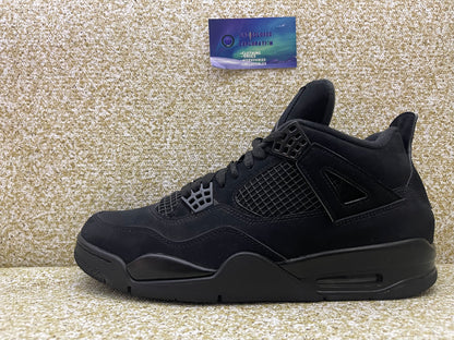 Jordan 4 Black Cat 11 Men/12.5 Women “Preowned”