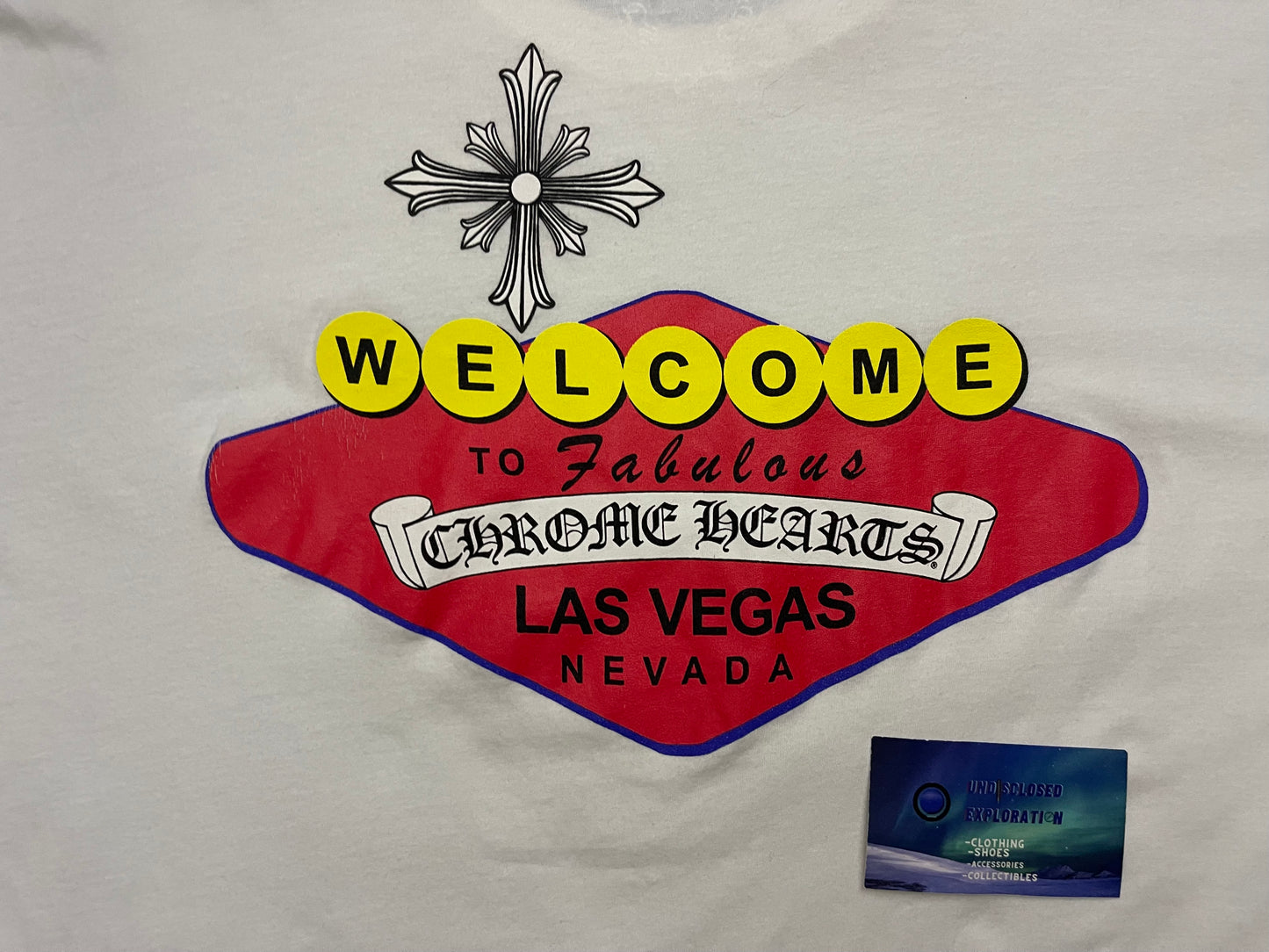 Chrome Hearts Las Vegas White Shirt