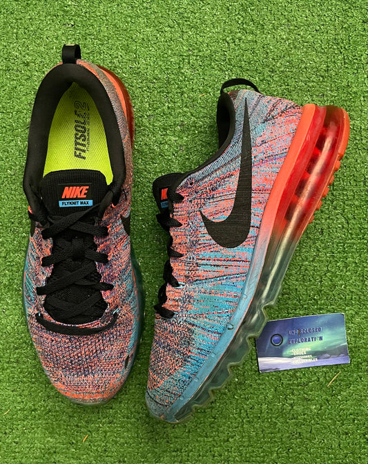 Nike Flynit Air Max Blue Lagoon 11.5 Men/13 Women “Preowned”