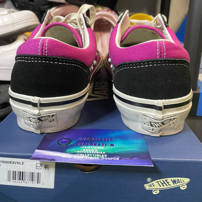 Vans Pearlized pack fuchsia red size 8men/9.5women