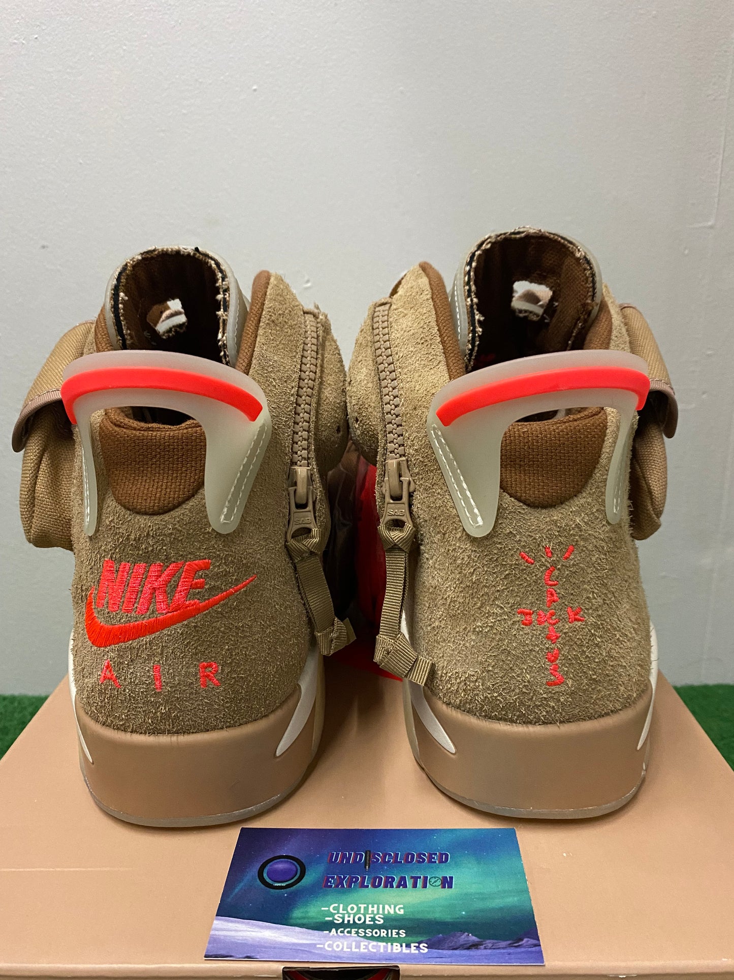 Jordan 6 Travis scott British khaki