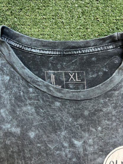 Erup gray acid wash tee