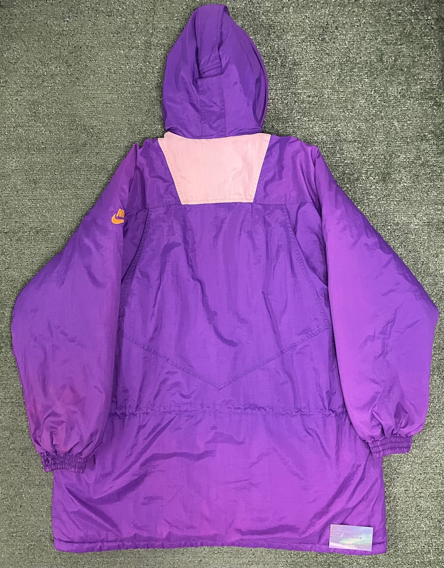 Vintage 1990s Nike UW university of Washington parka jacket