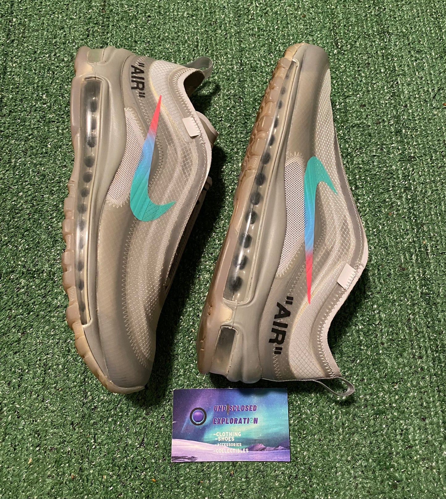 Nike Off White Air Max 97 “Menta” size 7.5men/9women