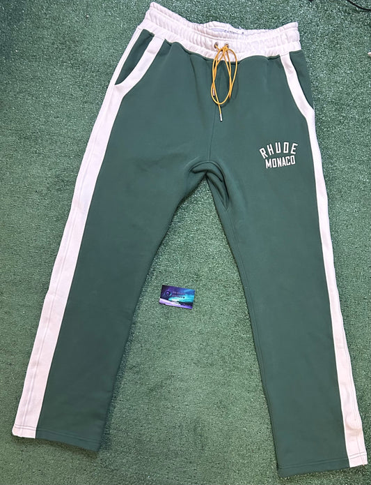 Rhude Monaco hunter green pants