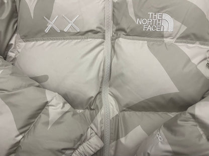 KAWS X The North Face Nuptse Moonlight Ivory