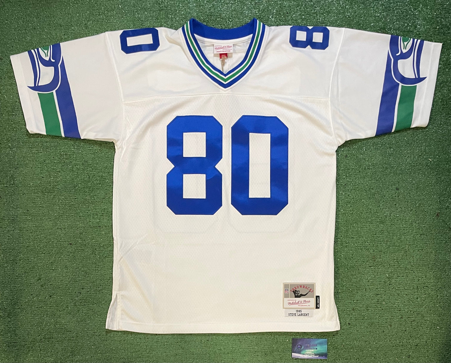 Seattle Seahawks Steve Largent #80 Mitchell & ness throwbacks jersey