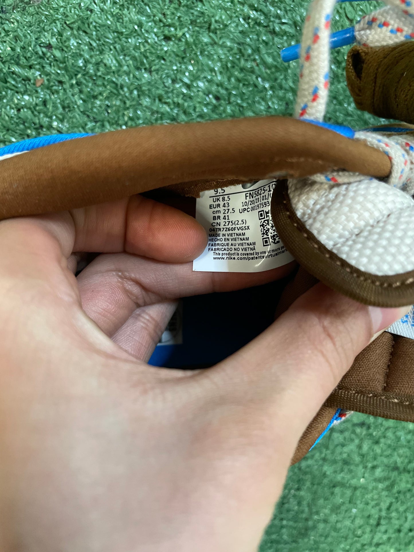 Nike Dunk low premium light British tan