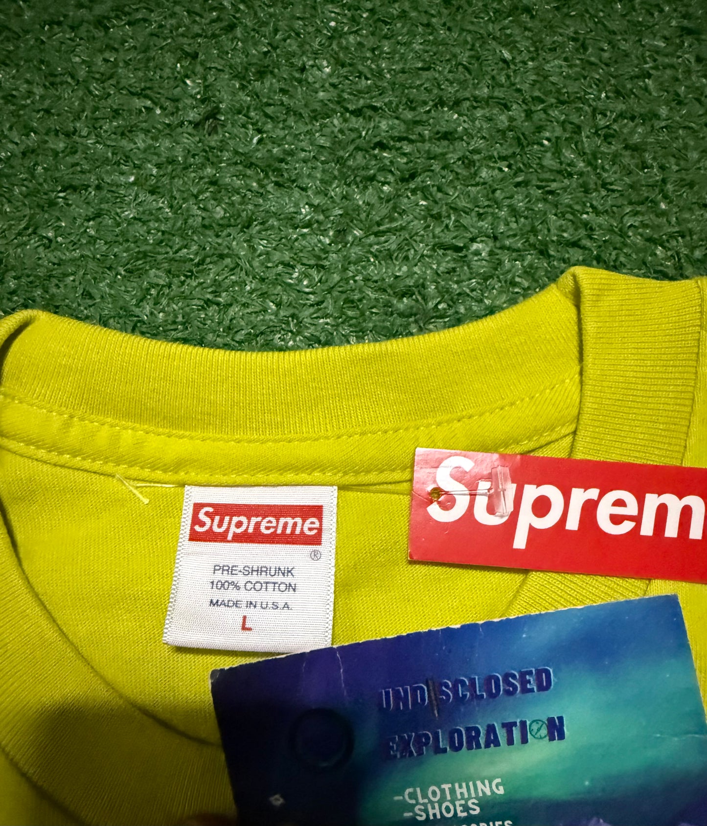 Supreme Dragon Tee Sulfur