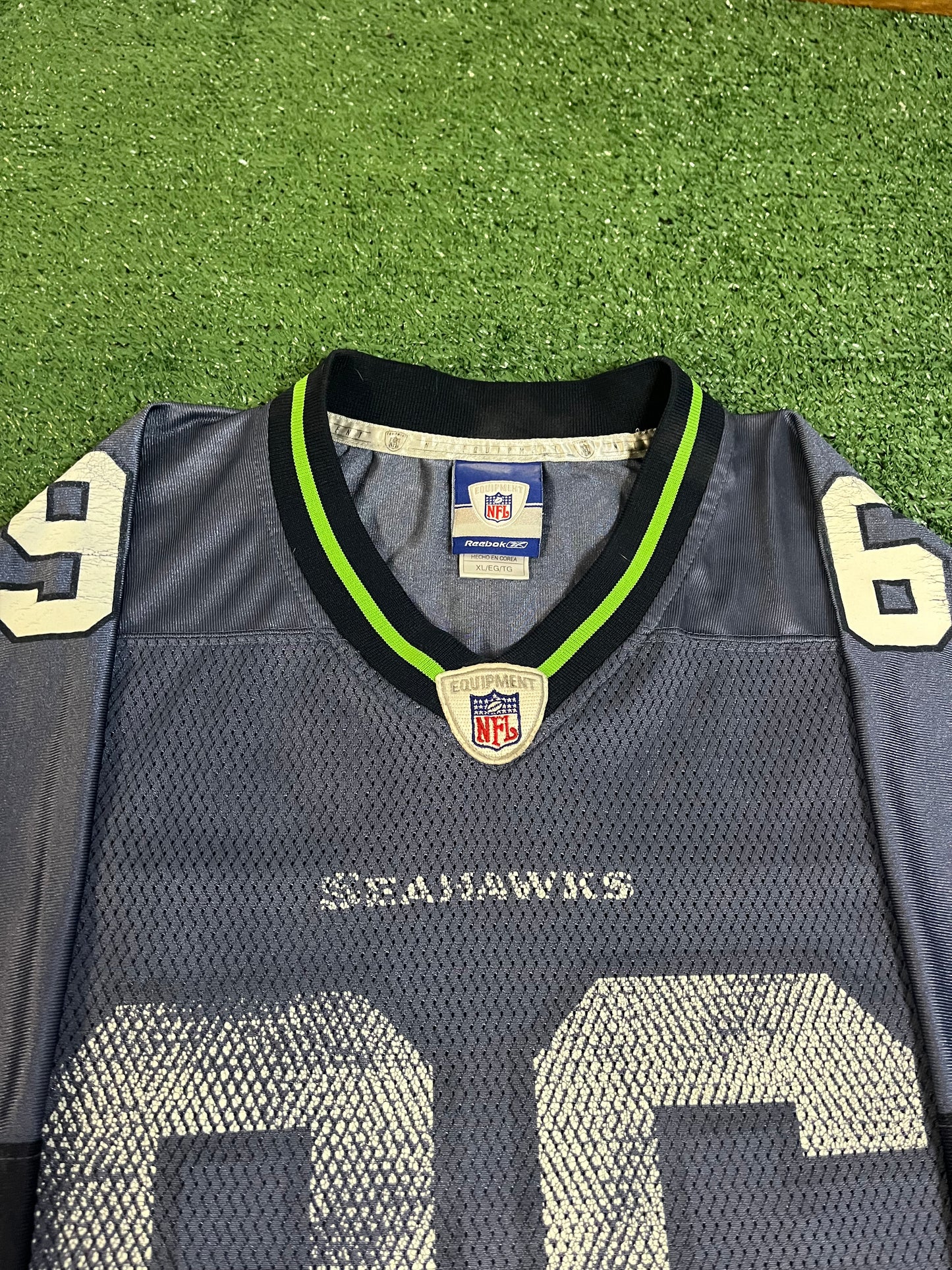 Vintage Seattle Seahawks Grant wistrom Reebok jersey #96