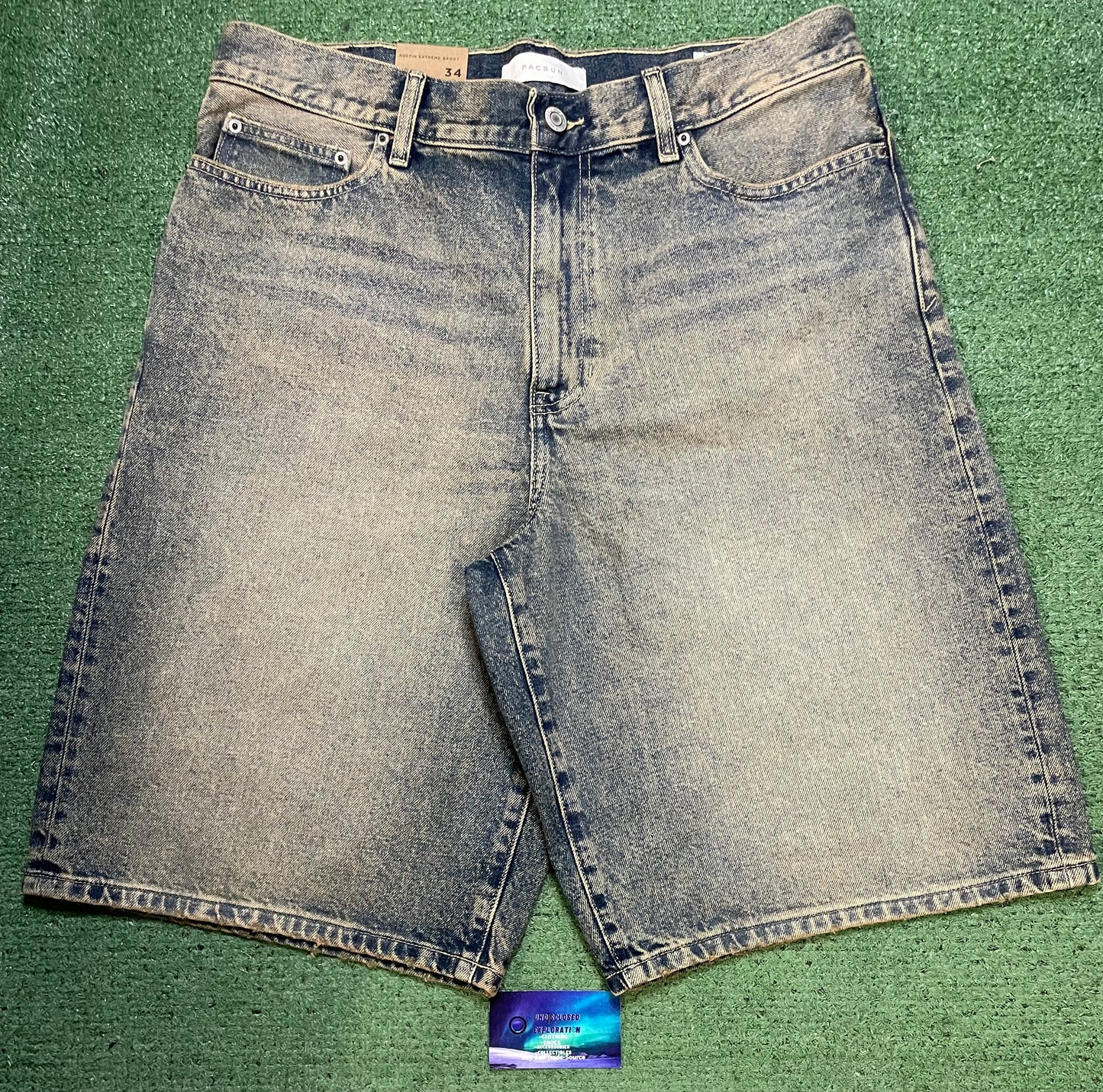 Pacsun dark indigo Jean shorts