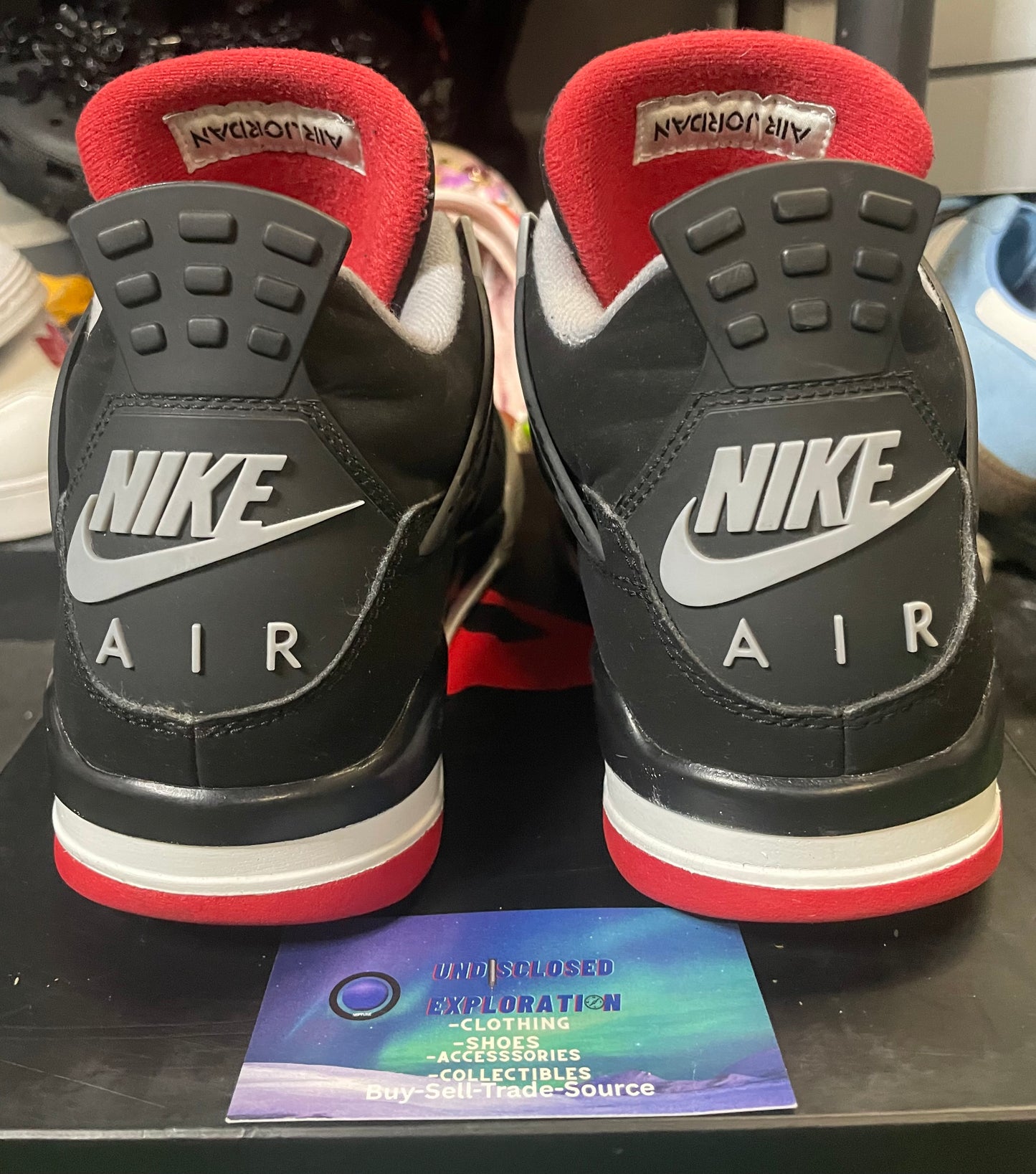 Air Jordan 4 bred 2019 size 9men/10.5women