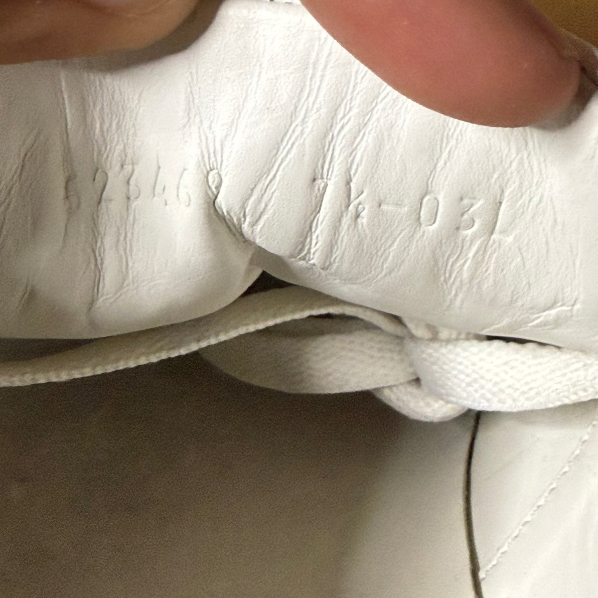 Gucci Ace Stripe Ivory 7.5 Uk/8 US Men “Preowned”