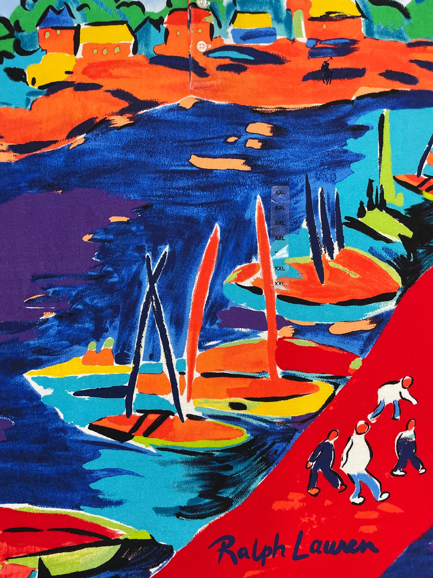 Polo Ralph Lauren vista sail print polo