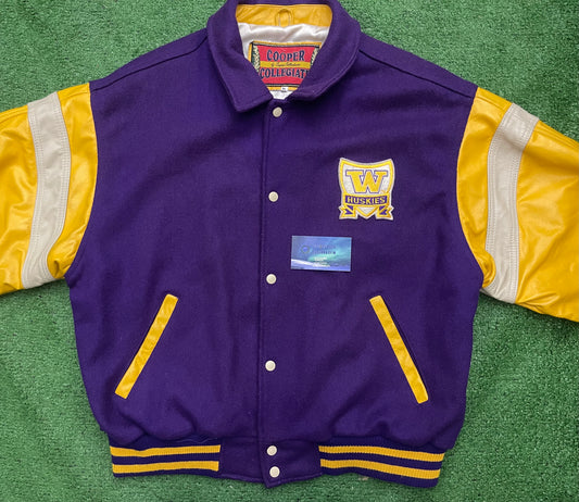 Vintage University of Washington Huskies Uw Varisty Jacket