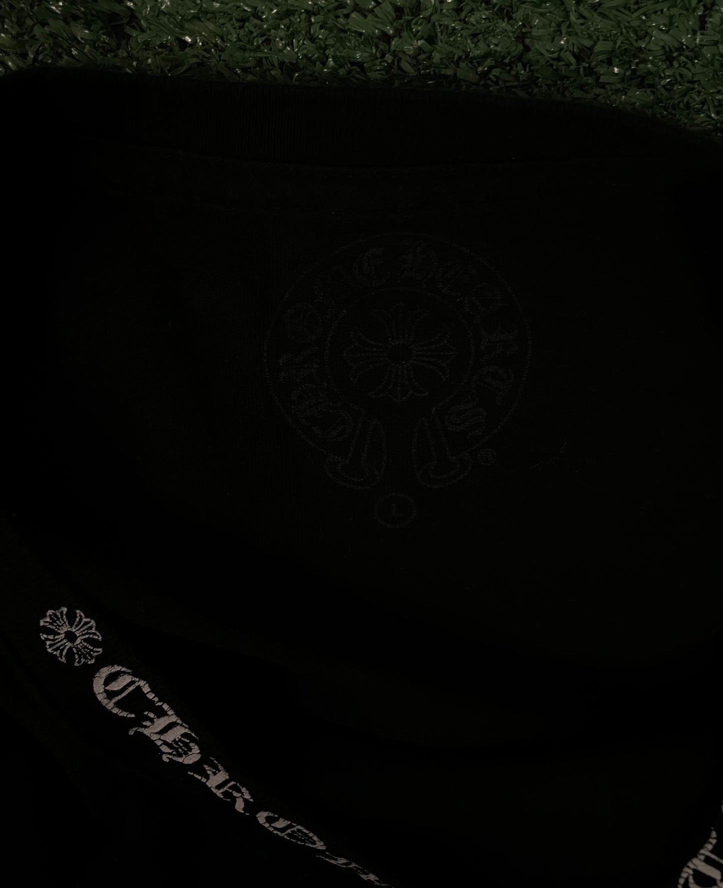 Chrome Hearts neck logo black longsleeve