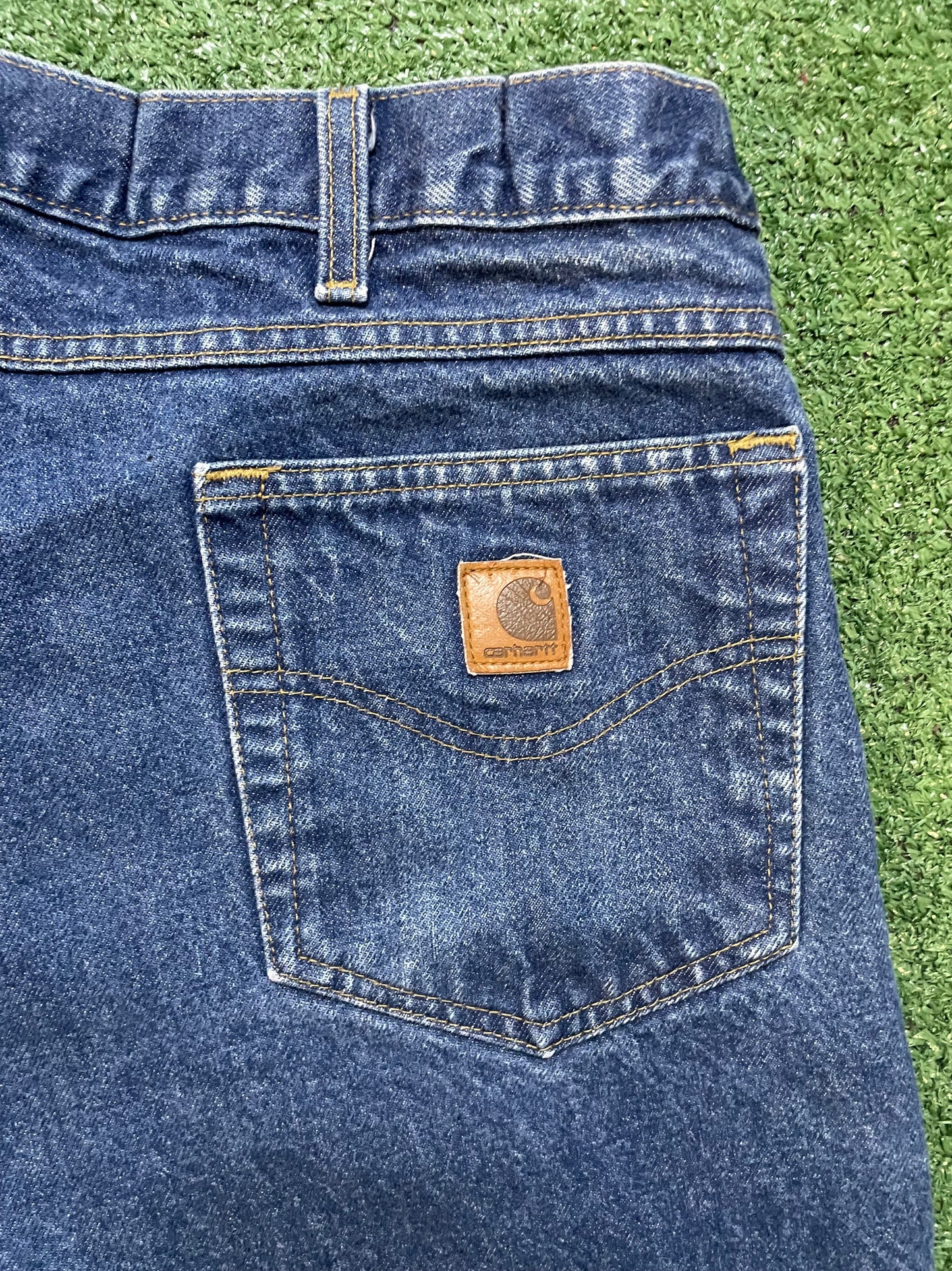 Carhartt dark denim wash Jean  shorts