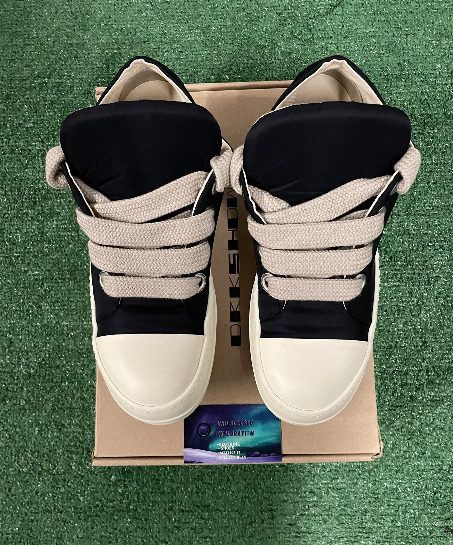 Rick Owens DRKSHDW Jumbo Lace Puffer low  size 11men/12.5women (EU 44)