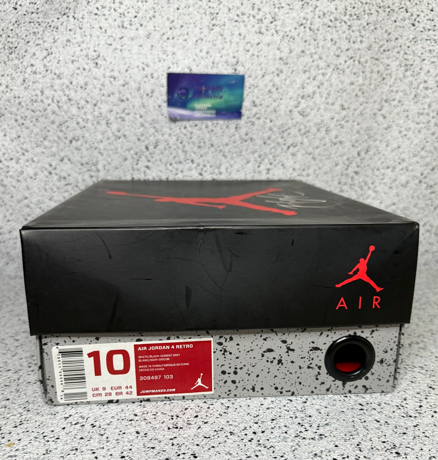 Jordan 4 White Cement 2012 10 Men/11.5 Women “Preowned”