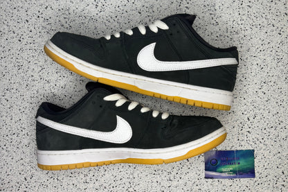 Nike Dunk SB Low Black Gum 10.5 Men/12 Women “Preowned”