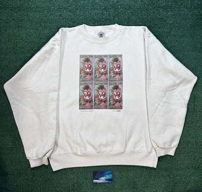 vintage 1990s Smithsonian Santa Claus Soap crewneck
