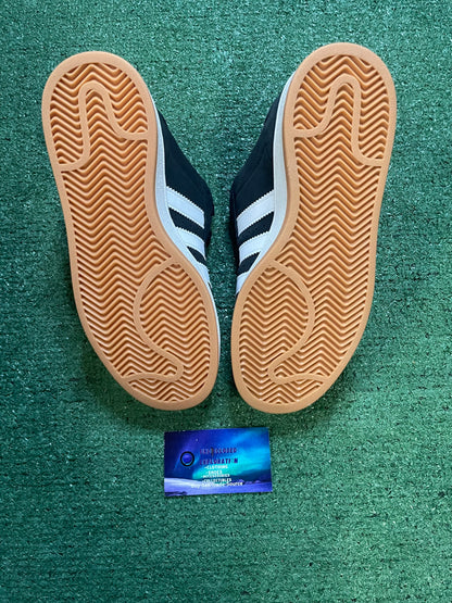 Adidas campus black white gum
