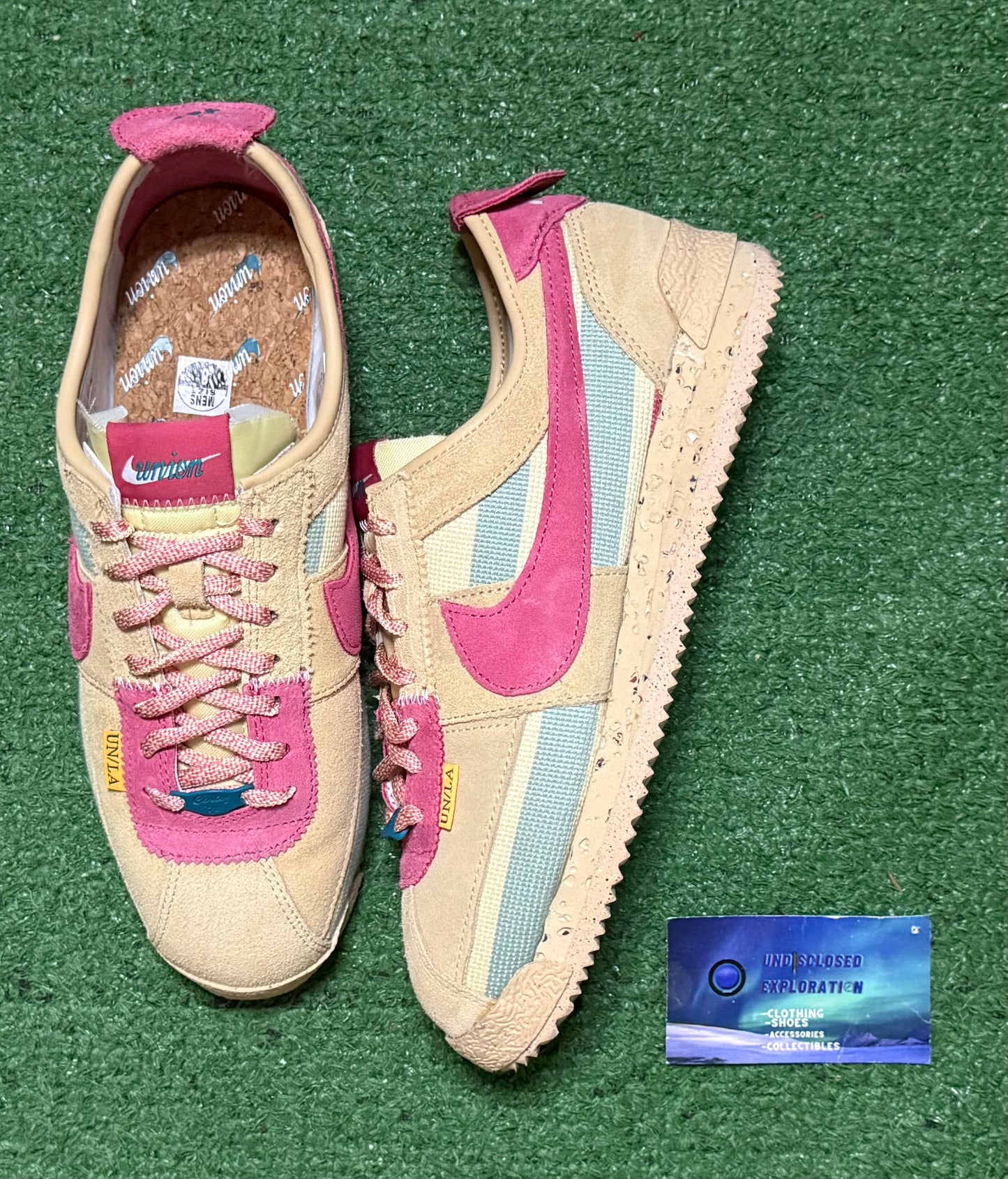 Nike Union Cortez Sesame 8 Men/9.5 Women “Preowned”