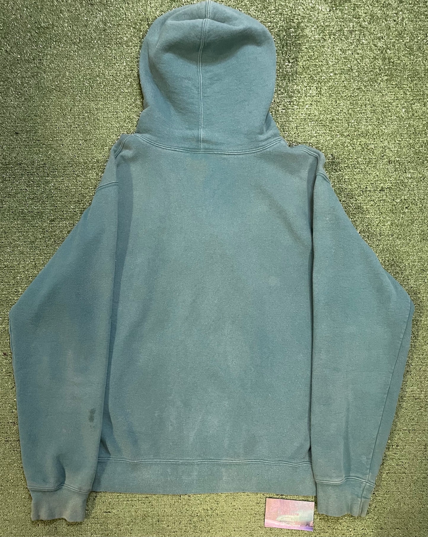 Supreme toy uzi dark teal hoodie