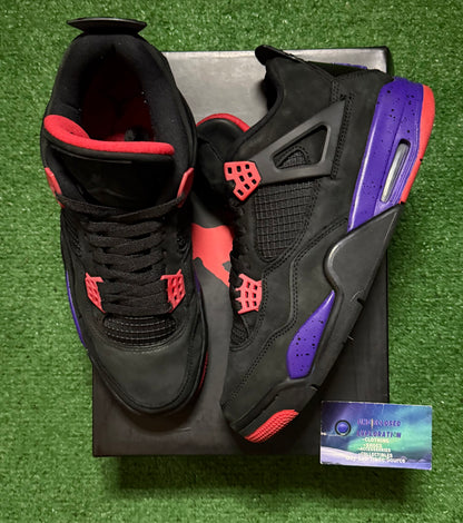 Jordan 4 Raptors 9.5 Men/11 Women “Preowned”