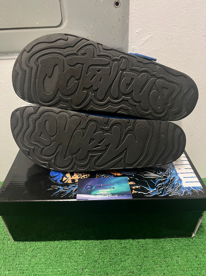 OMNEWYORK Octavious marks sub zero blue clogs size 11men/12.5women