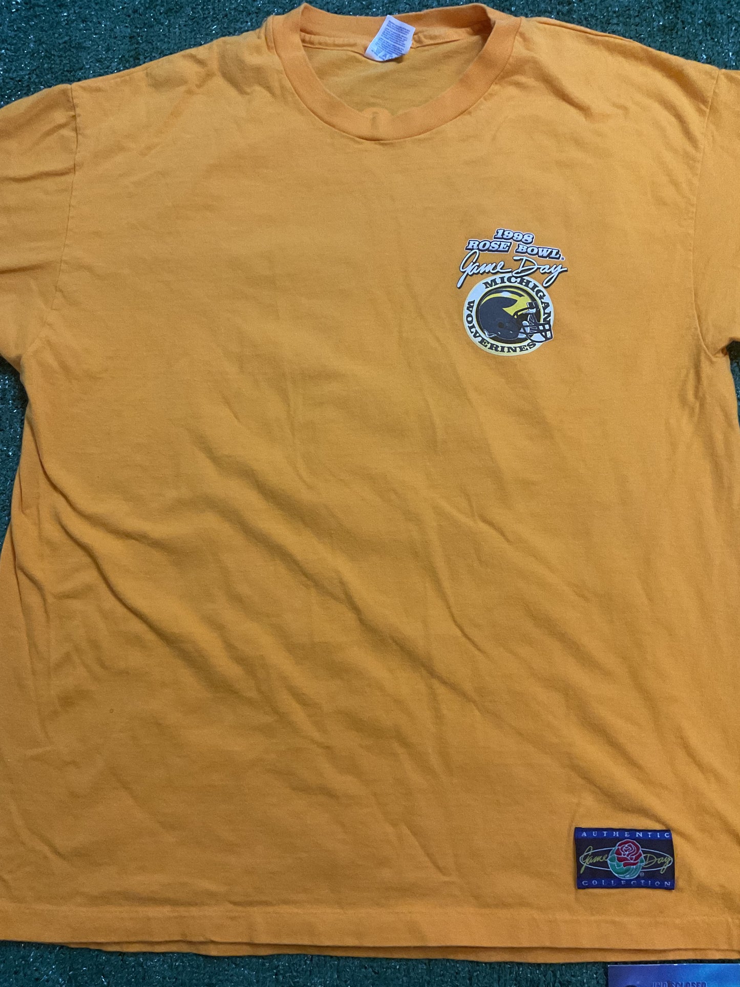 Vintage University of Michigan 1998 Rose Bowl Tee