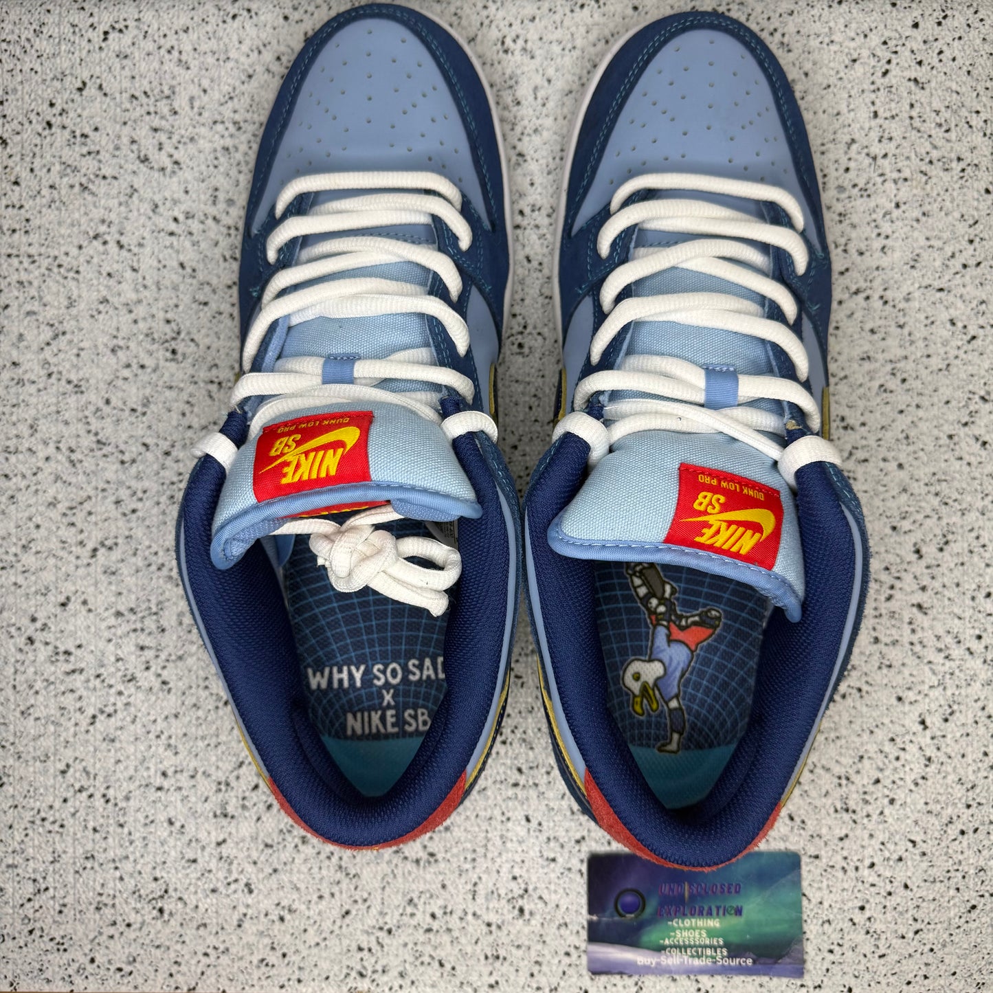 Nike Dunk SB Low Why So Sad 13 Men “Preowned”