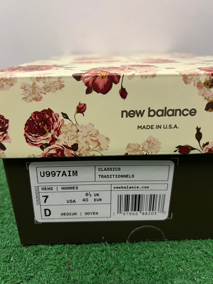 New balance 997 x Aime Leon dore dark moss angora