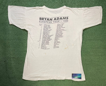Vintage 1988 Bryan Adams European tour tee