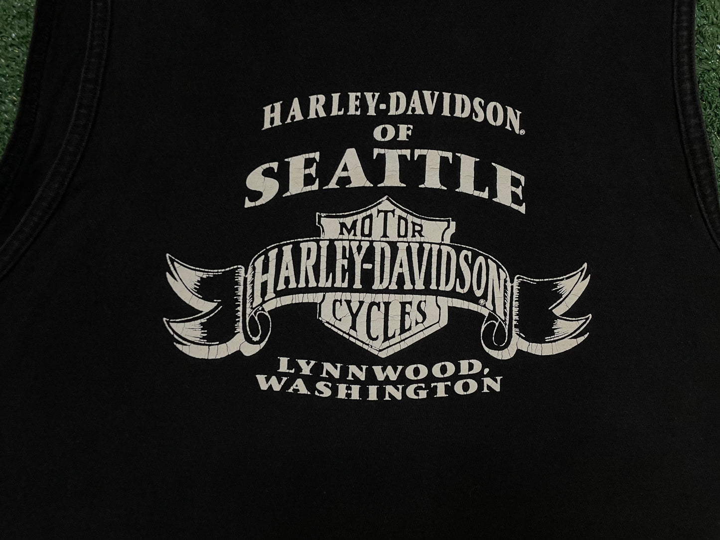 Vintage 1990s Harley Davidson soaring eagle tank top